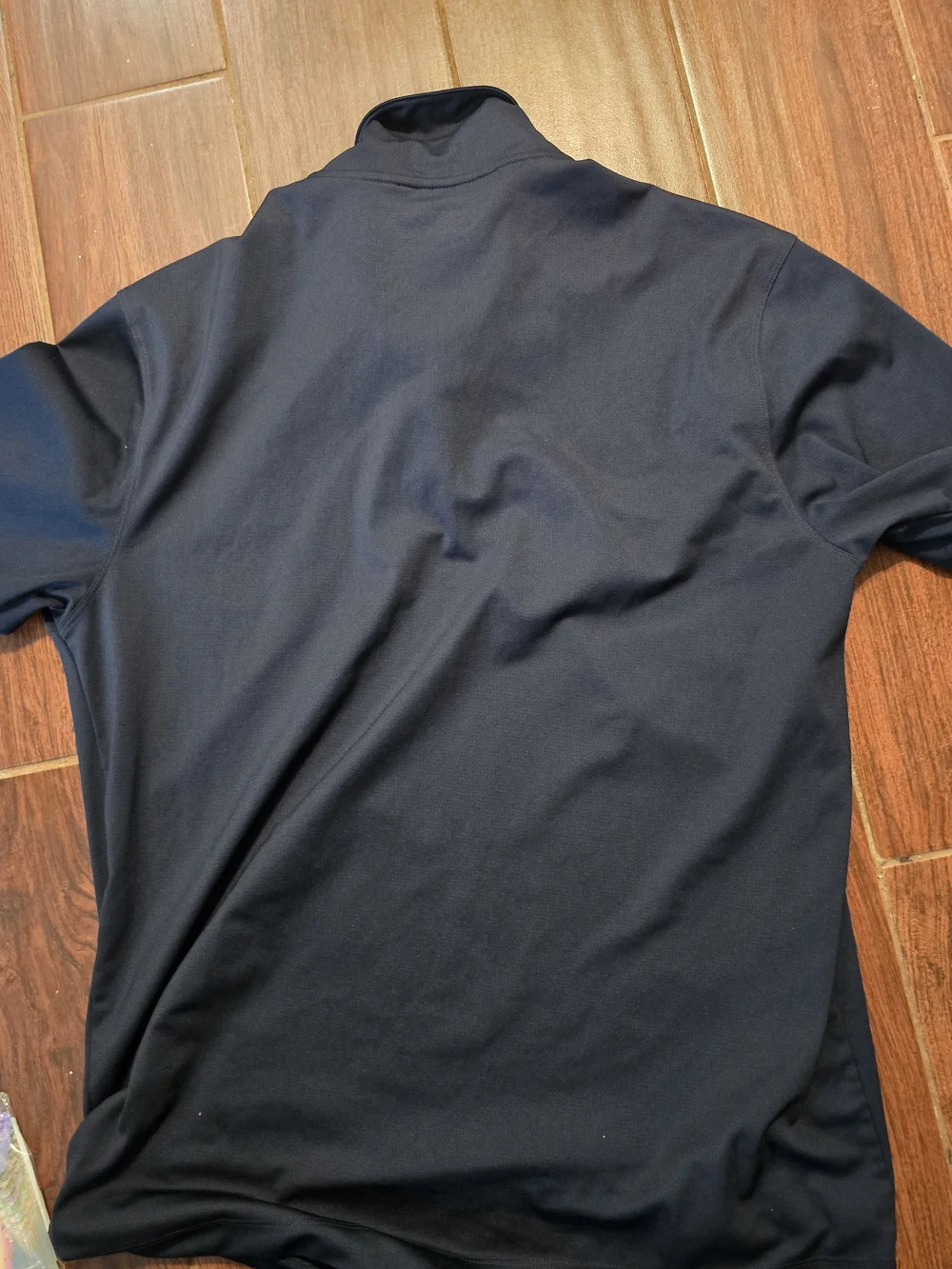 Nike Navy Polo with Red Barstool Crest